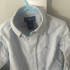 Ralph Lauren Striped Button-Up Shirt